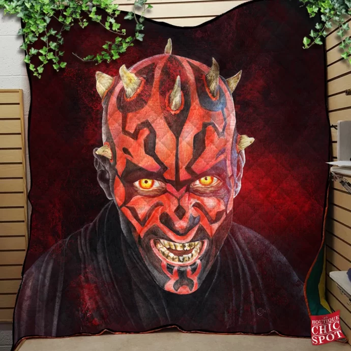 Darth Maul Quilt Blanket