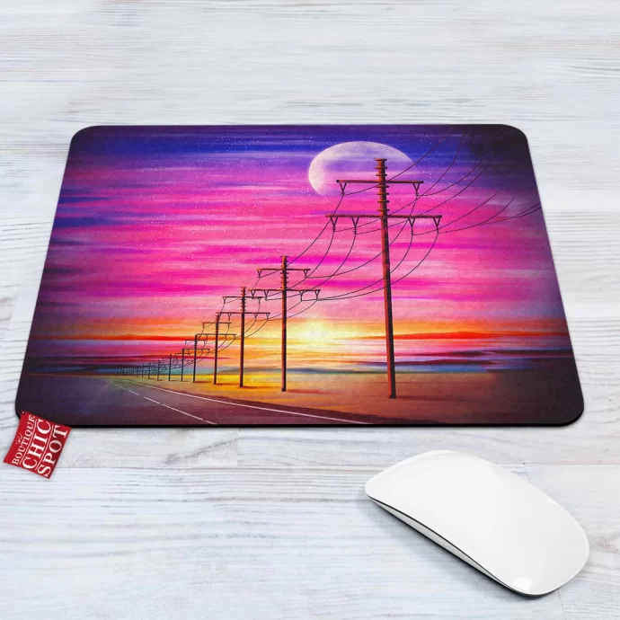 Oceanside Sunset Mouse Pad