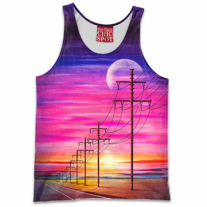 Oceanside Sunset Tank Top