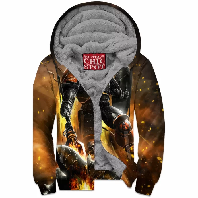 Warhammer 40k Zip Fleece Hoodie