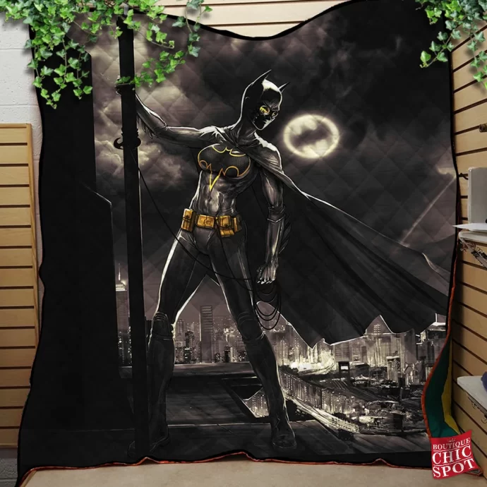 Batgirl Quilt Blanket