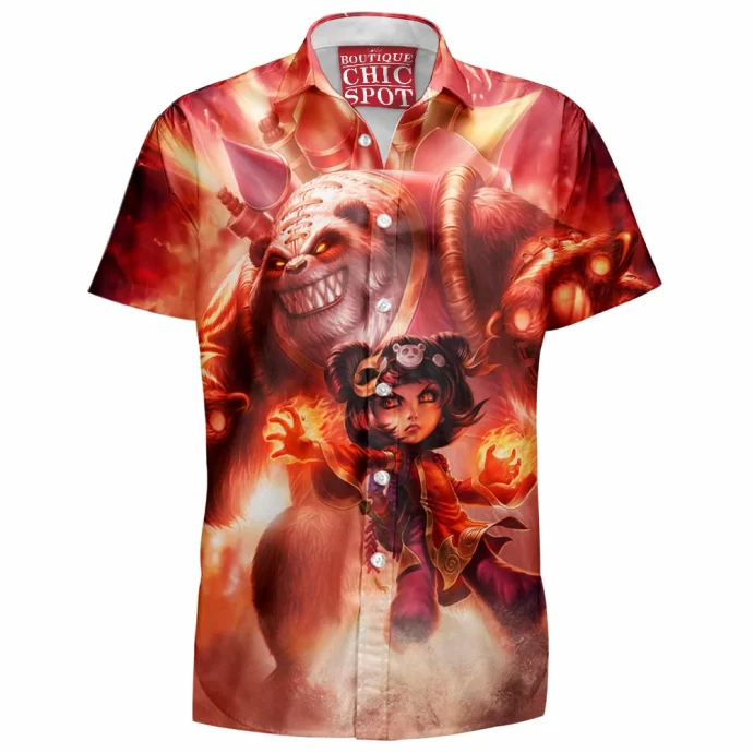 Panda Annie Hawaiian Shirt