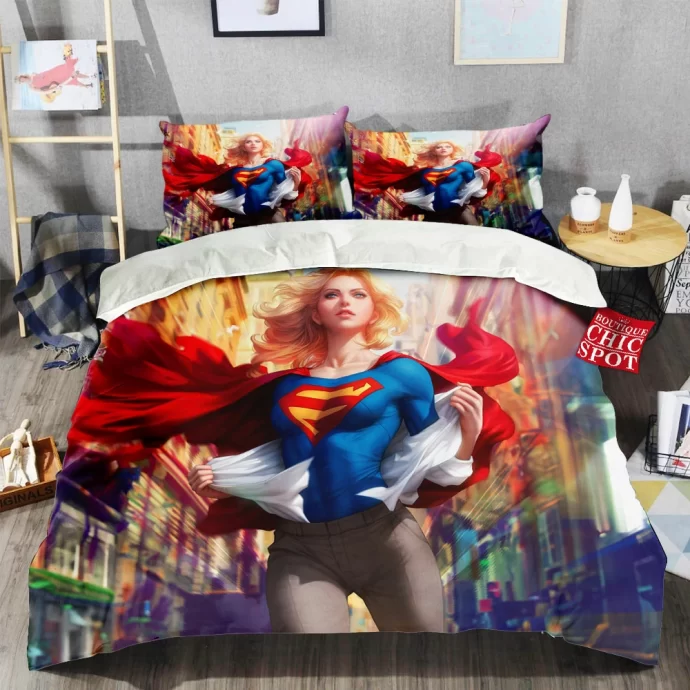 Supergirl Bedding Set