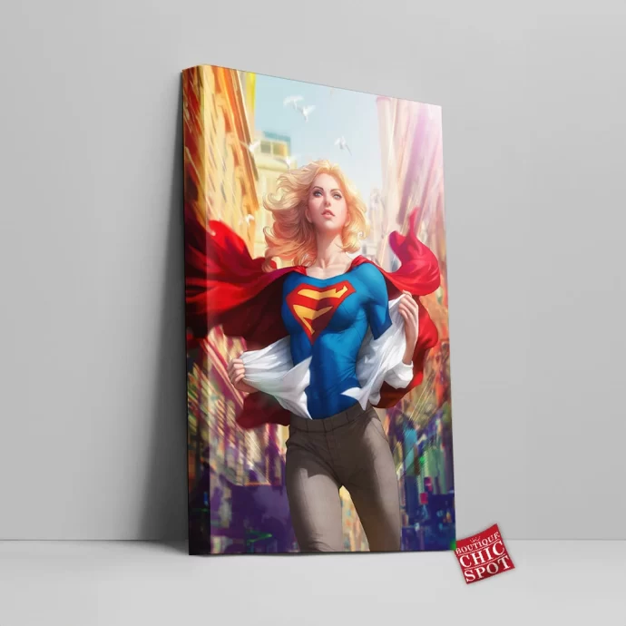 Supergirl Canvas Wall Art