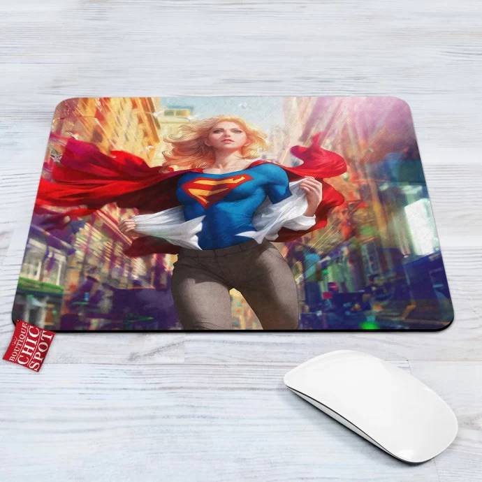 Supergirl Mouse Pad