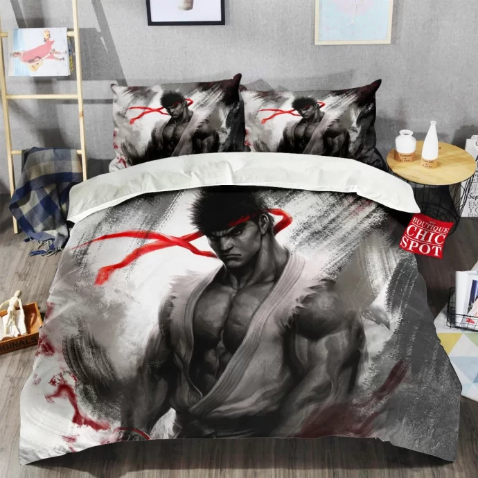 Ryu Street Fighter Bedding Set