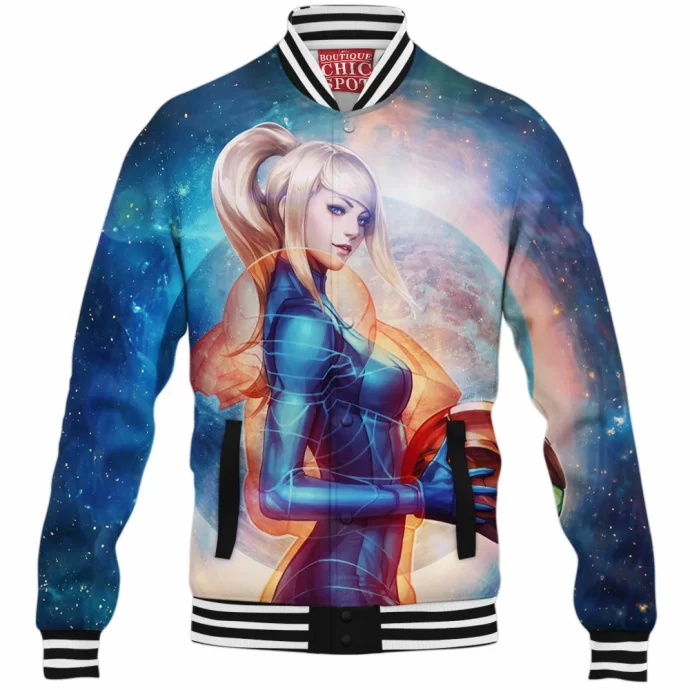 Samus Aran Baseball Jacket