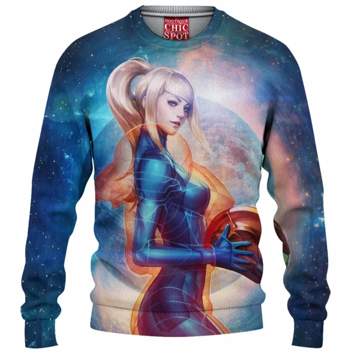 Samus Aran Knitted Sweater