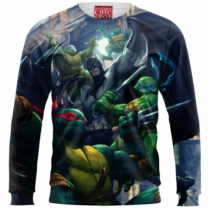 Batman And Tmnt Sweatshirt