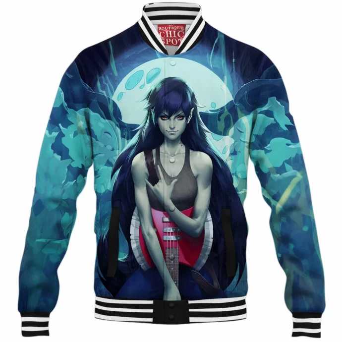 Marceline Adventure Time Baseball Jacket