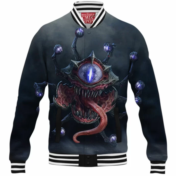 Dark Alliance Beholder Baseball Jacket