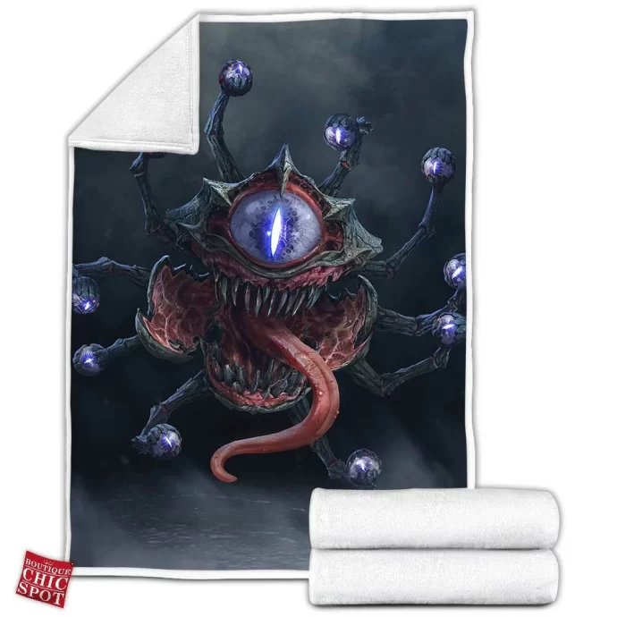 Dark Alliance Beholder Fleece Blanket