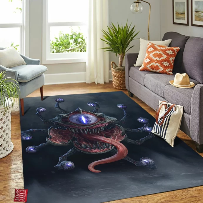 Dark Alliance Beholder Rectangle Rug