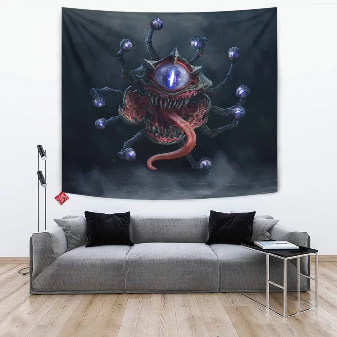 Dark Alliance Beholder Tapestry