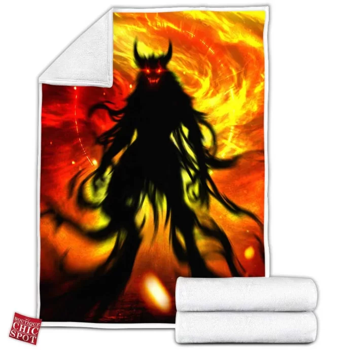 Blood And Death Fleece Blanket