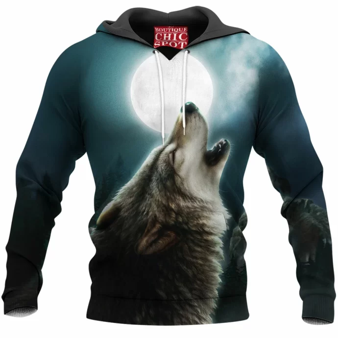 Lunar Wolf Hoodie