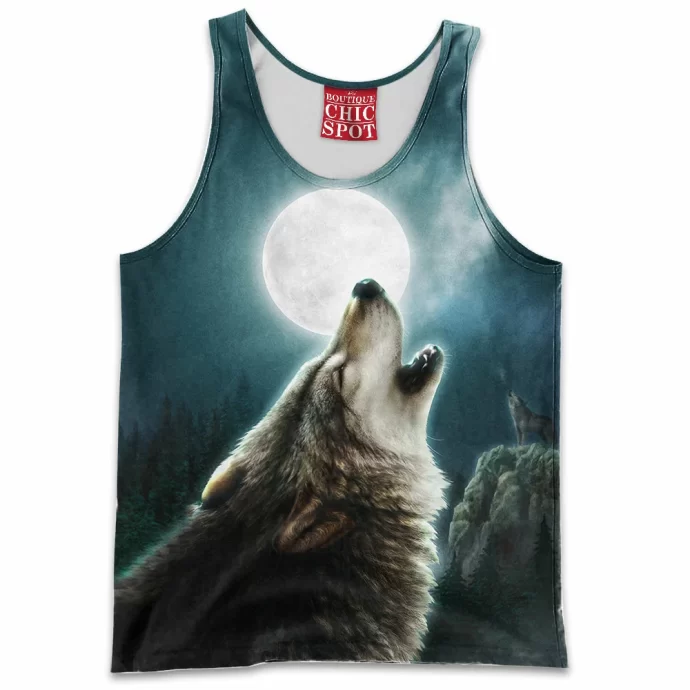 Lunar Wolf Tank Top