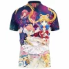 Anime Polo Shirt, Sailor Moon Polo Shirt