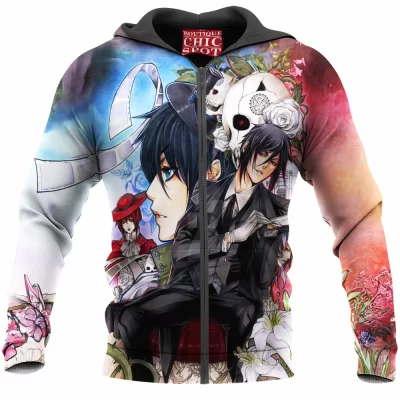 Anime Zip-Hoodie, Black Butler Zip-Hoodie