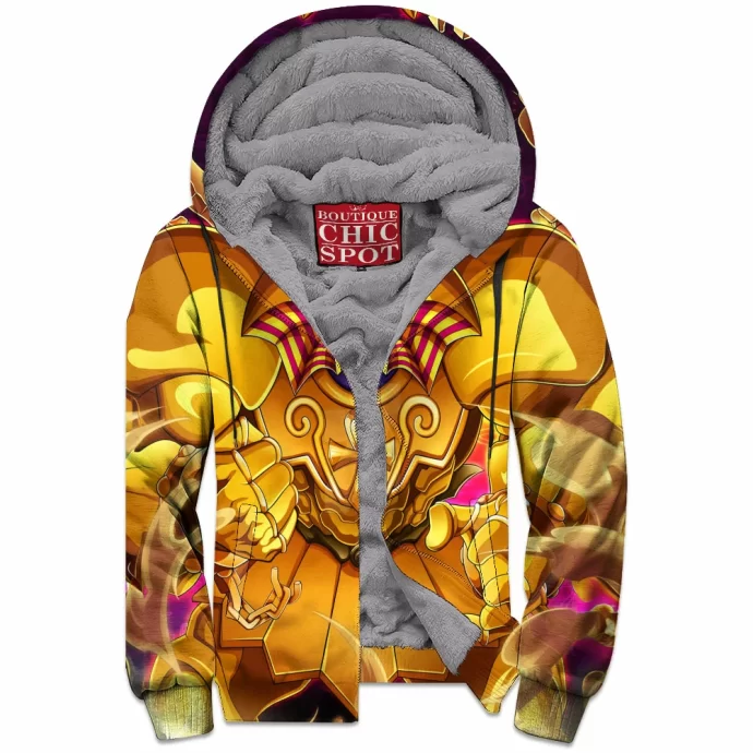 Exodia Yugioh Zip Fleece Hoodie