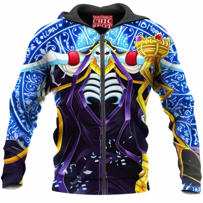 Anime Zip-Hoodie, Overlord Zip-Hoodie