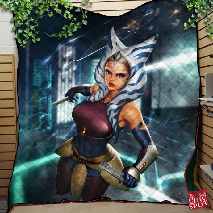 Ahsoka Tano Quilt Blanket