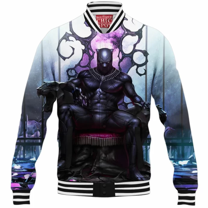 Black Panther Baseball Jacket