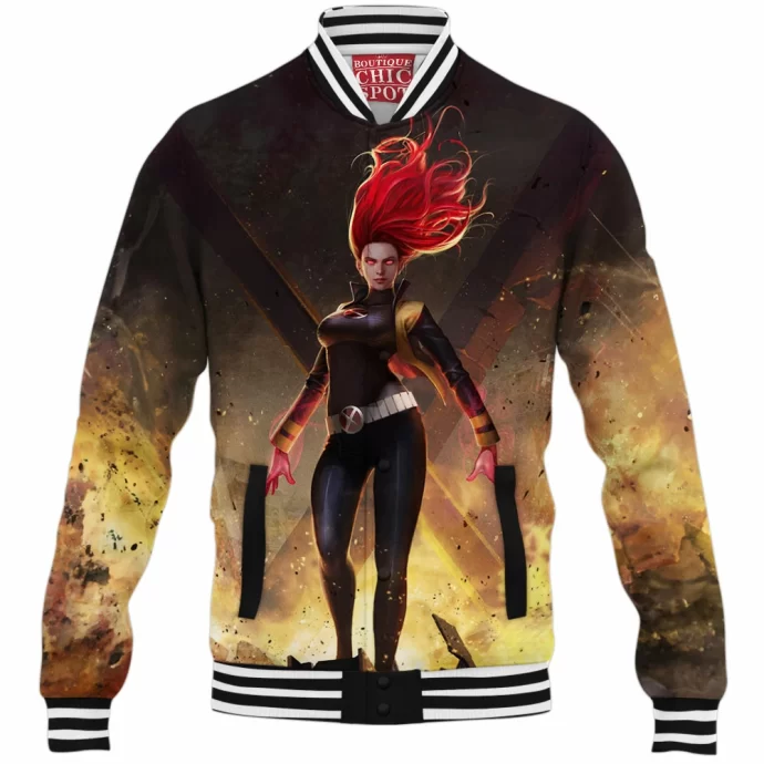 The Return Of Jean Grey Baseball Jacket