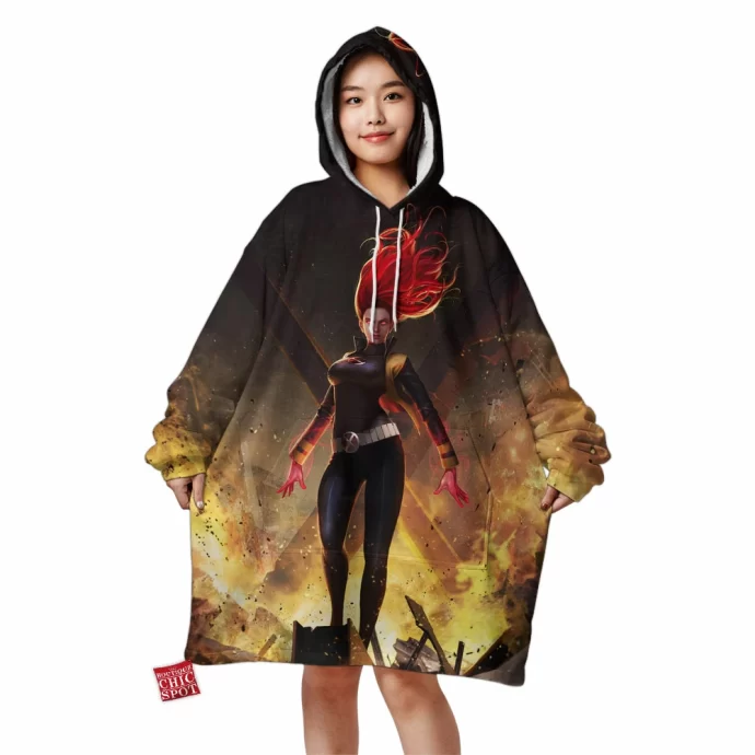 The Return Of Jean Grey Blanket Hoodie