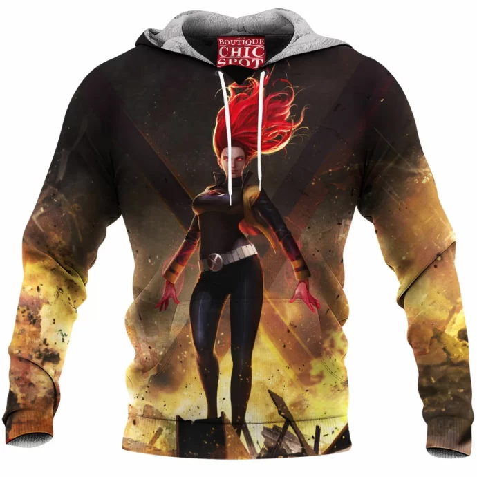 The Return Of Jean Grey Fleece Hoodie