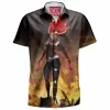 Comic Hawaiian-Shirt, Jean Grey Hawaiian-Shirt, X-men Hawaiian-Shirt