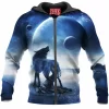 Wolf Zip-Hoodie