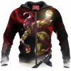 Comic Zip-Hoodie, Spider-man Zip-Hoodie