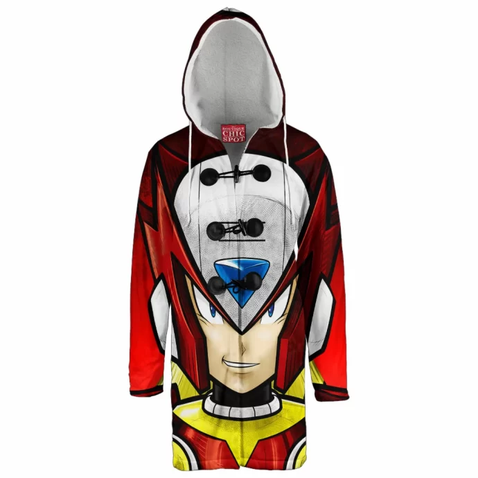 Mega Man Zero Hooded Cloak Coat