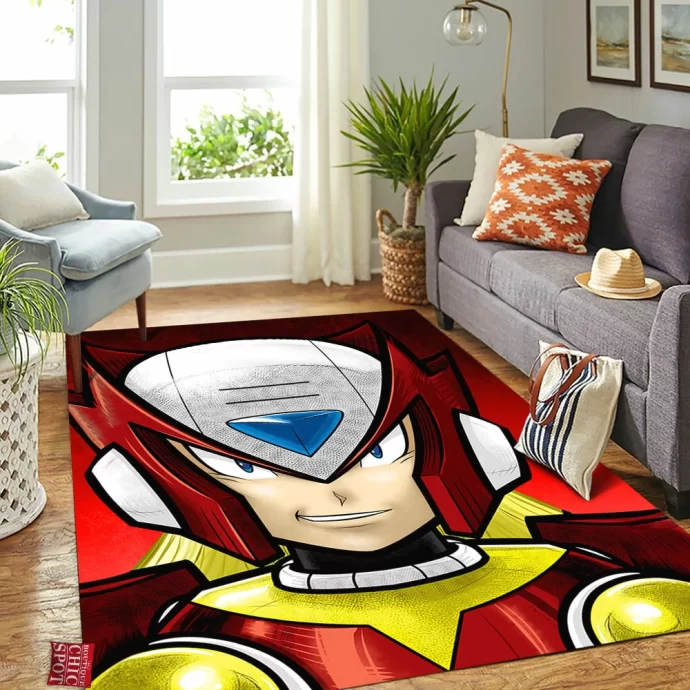 Mega Man Zero Rectangle Rug