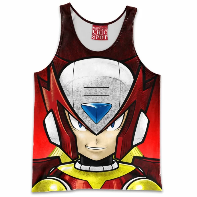 Mega Man Zero Tank Top