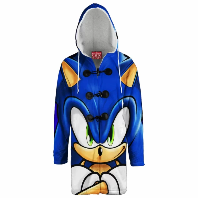 Sonic Hooded Cloak Coat