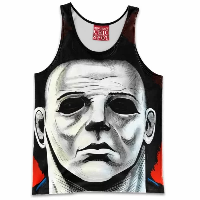 Halloween Tank-Top, Horror Tank-Top, Michael Myers Tank-Top