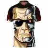 Sci-Fi Polo Shirt, T-800 Polo Shirt, The Terminator Polo Shirt