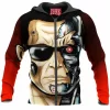 Sci-Fi Zip-Hoodie, T-800 Zip-Hoodie, The Terminator Zip-Hoodie