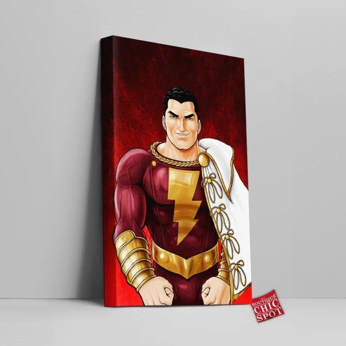 Shazam Canvas Wall Art