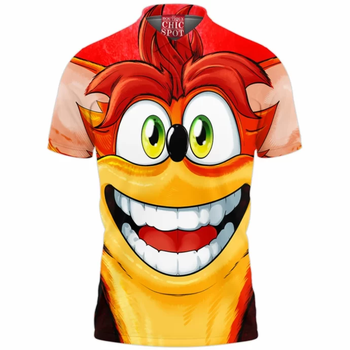 Crash Bandicoot Polo Shirt