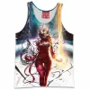 Captain Marvel Tank-Top, Comic Tank-Top, Carnage Tank-Top, Symbiote Tank-Top