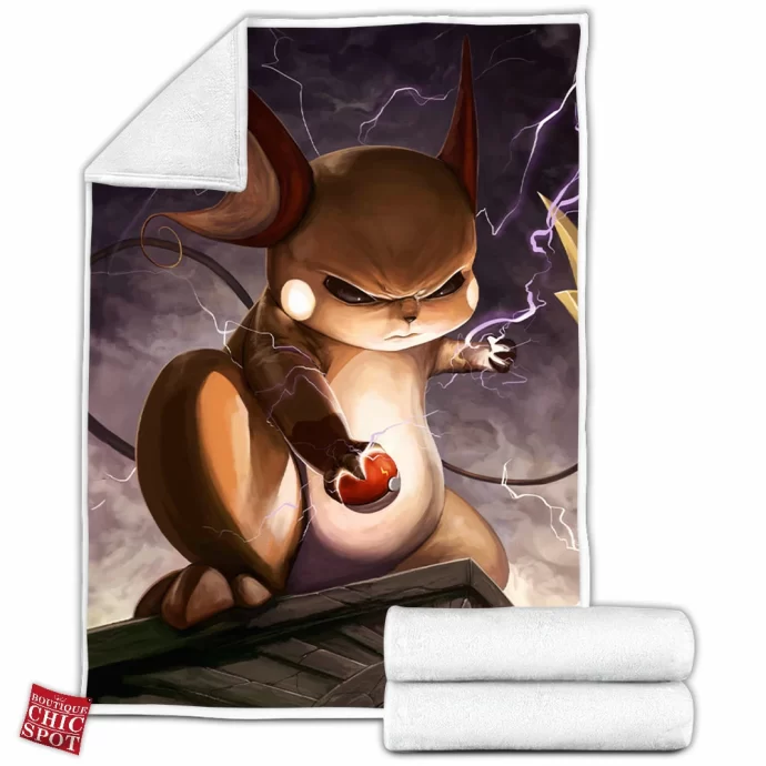 Raichu Fleece Blanket