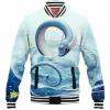 Anime Baseball-Jacket, Dragonair Baseball-Jacket, Pokemon Baseball-Jacket