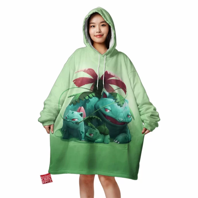 Venusaur Blanket Hoodie