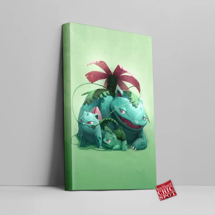 Venusaur Canvas Wall Art