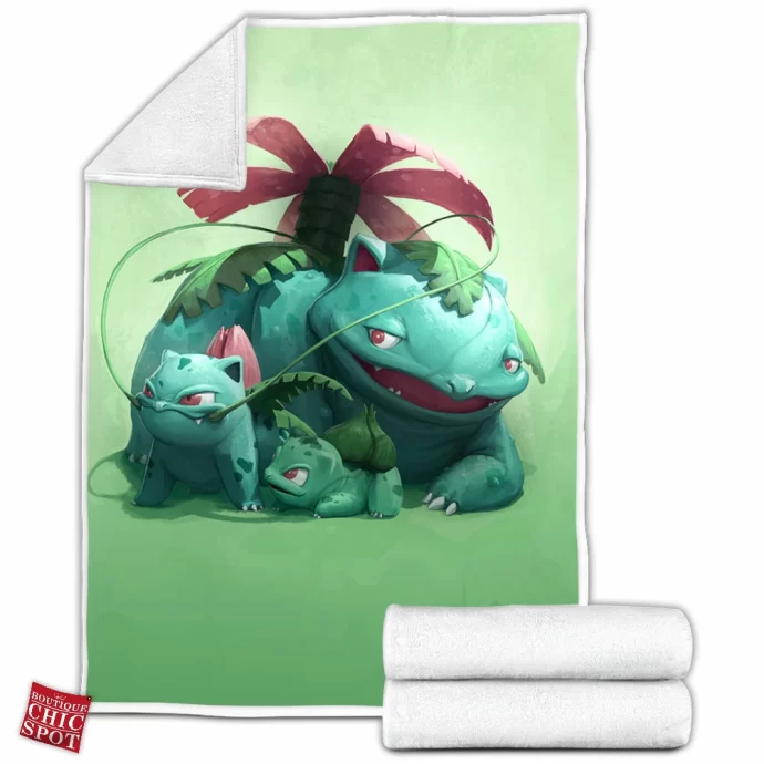 Venusaur Fleece Blanket