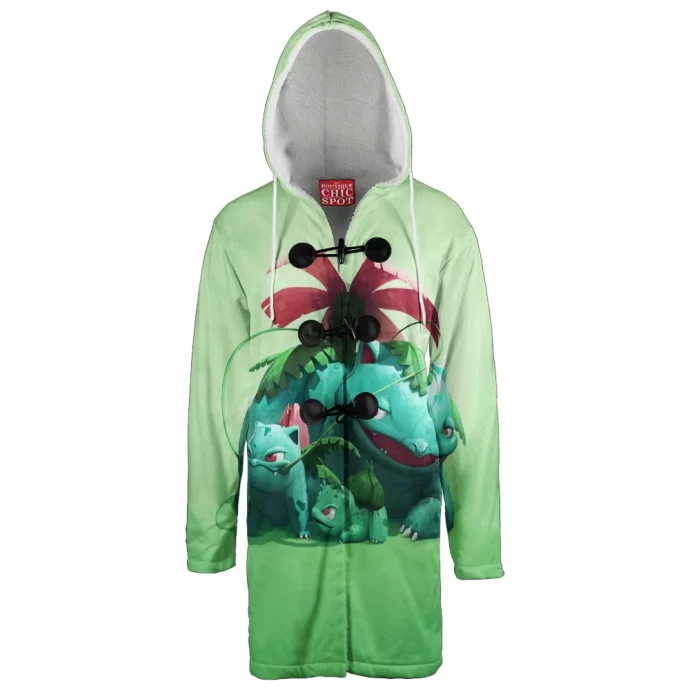 Venusaur Hooded Cloak Coat