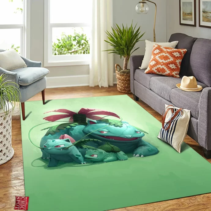 Venusaur Rectangle Rug